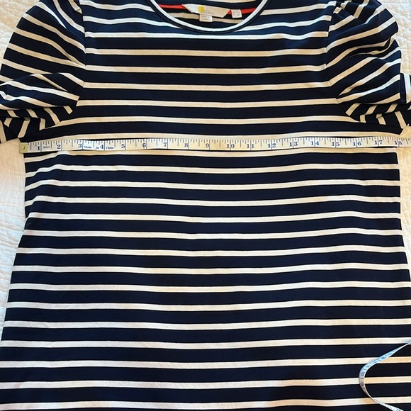 Boden Imogen Breton Stripe Long Sleeve Cotton Dress Sz 6 Navy White Preppy NWOT - Picture 11 of 15